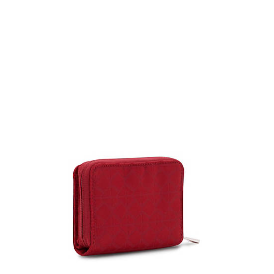 Kipling Money Love Small Wallet Portefeuille Rood | België 1000QM